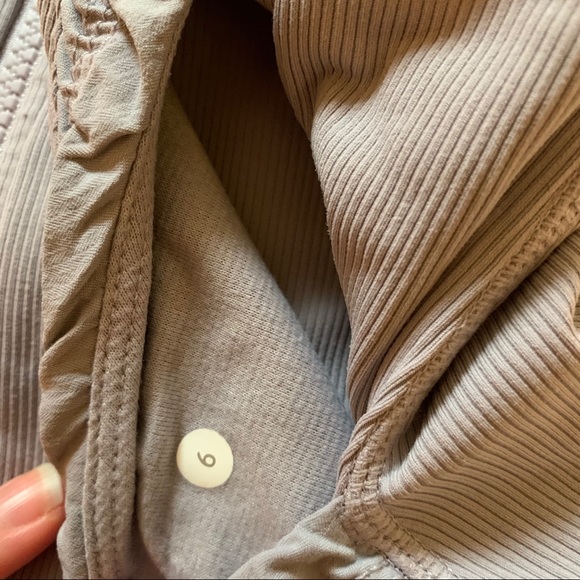 Lululemon Dance Studio II Jacket Size 6 Grey - Picture 9 of 11